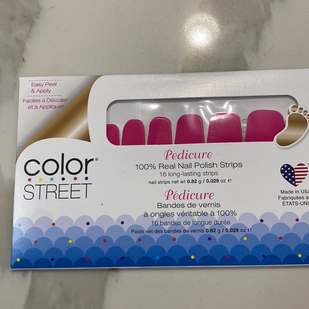 Color street pedicure